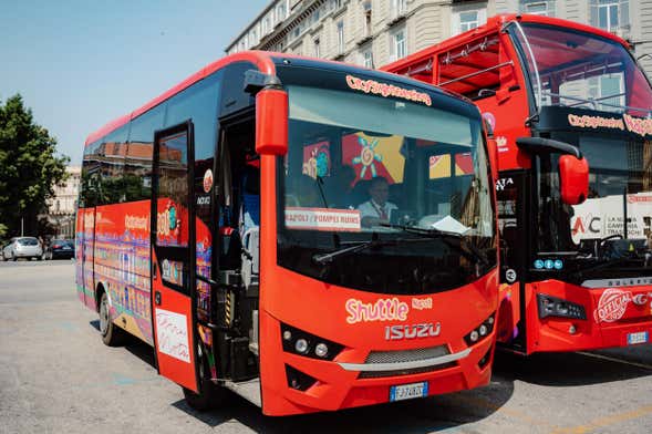 Sightseeing Bus to Pompeii