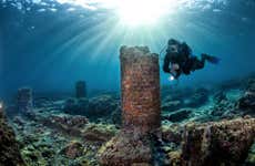 Baptême de plongée dans le parc archéologique submergé de Baia