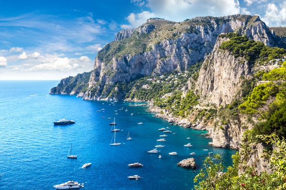 Excursão a Capri e Anacapri