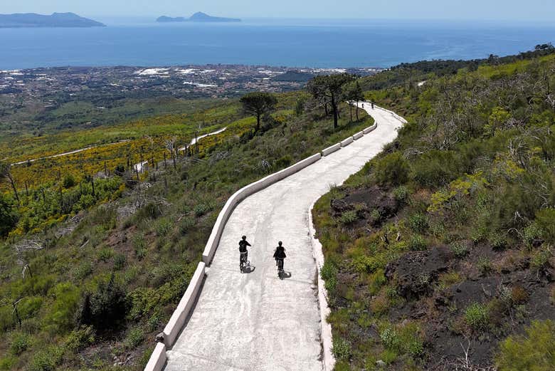 Tour de bicicleta pelo Parque Nacional do Vesúvio