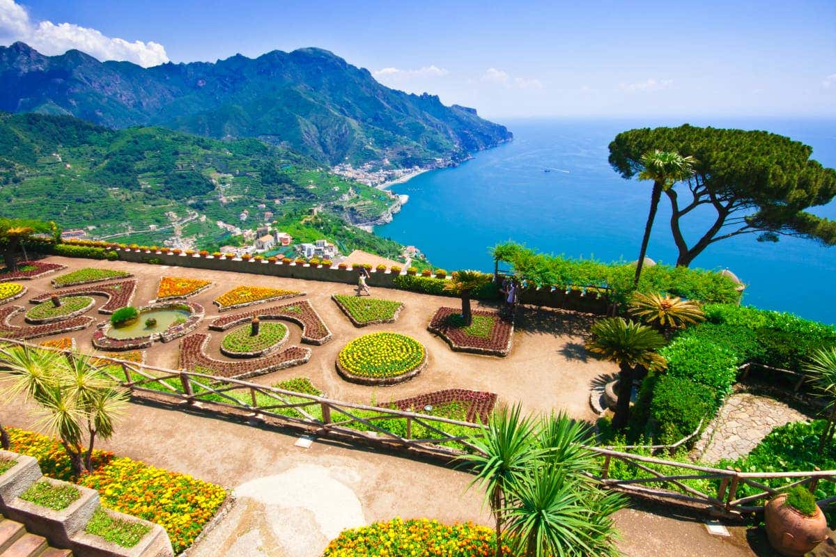 Jardines de Villa Rufolo, en Ravello