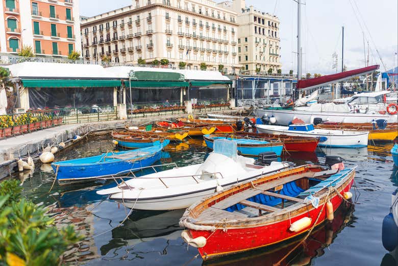 Bateaux colorés