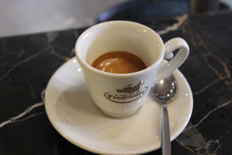Un delizioso caffè espresso
