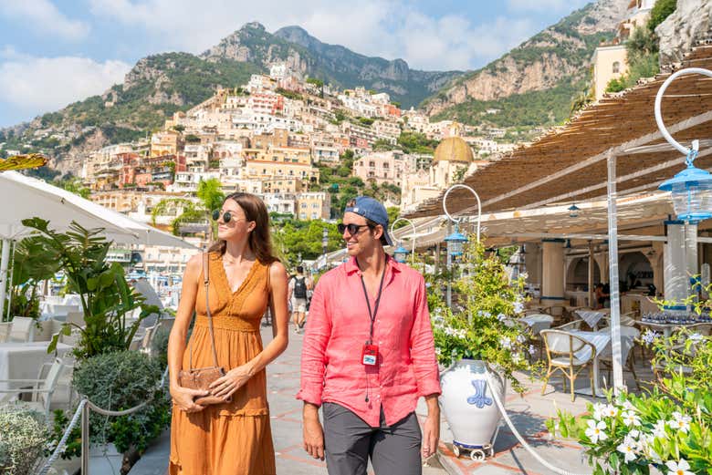 Recorriendo Positano