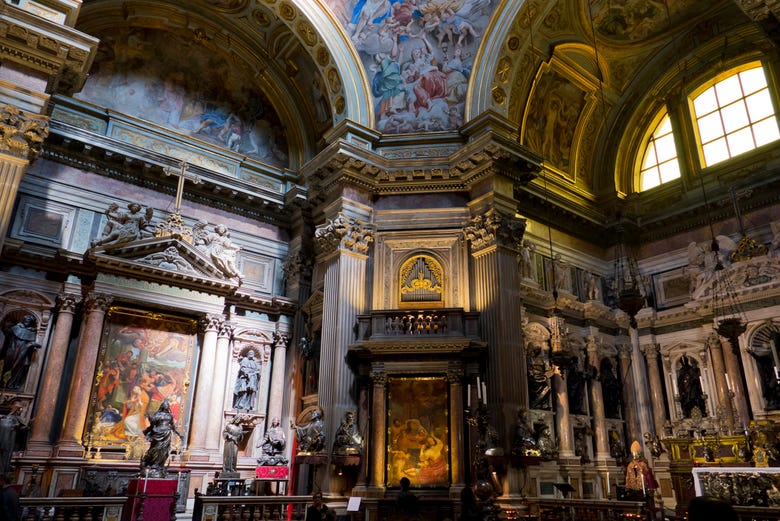 Visite de la chapelle du trésor de San Gennaro