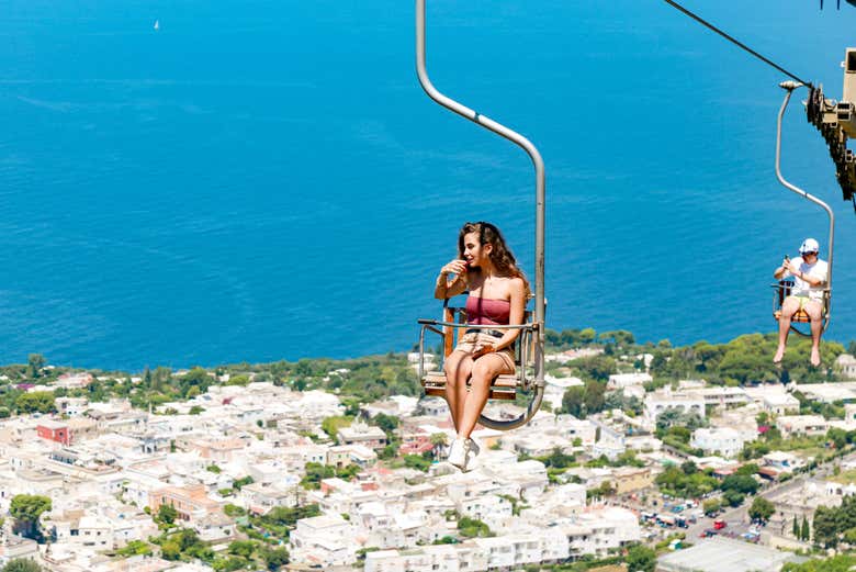 Desde las alturas de Capri