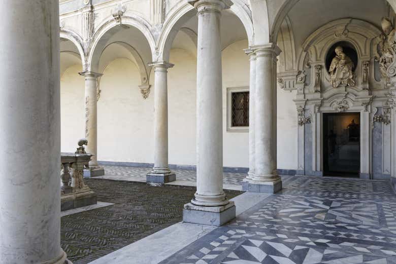 La chiesa della Certosa di San Martino