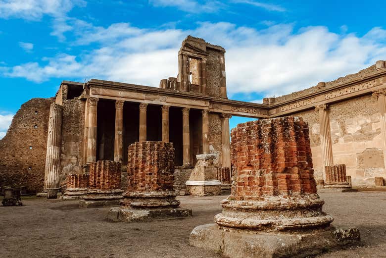 ¡Bienvenidos a Pompeya!