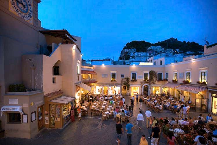 la famosa "piazzetta"