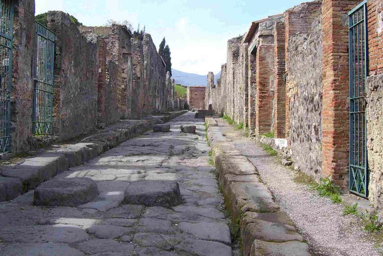Ruas de Pompeia