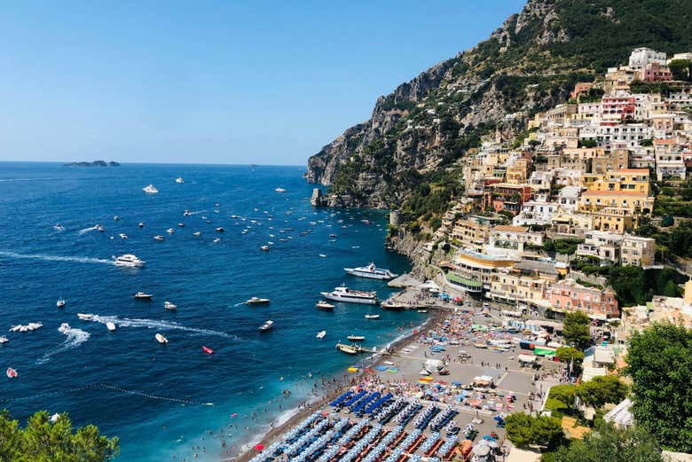 Le casette arroccate di Positano