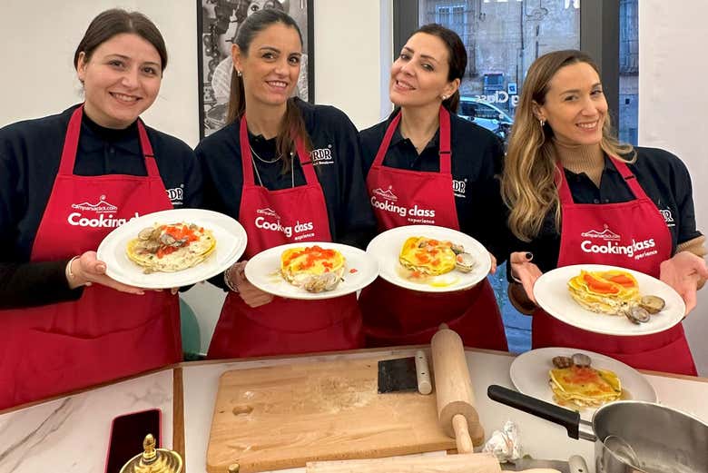 Réservez votre cours de cuisine napolitaine