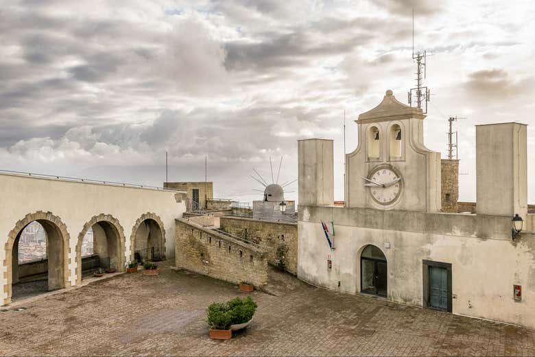 Recorriendo el interior del castillo