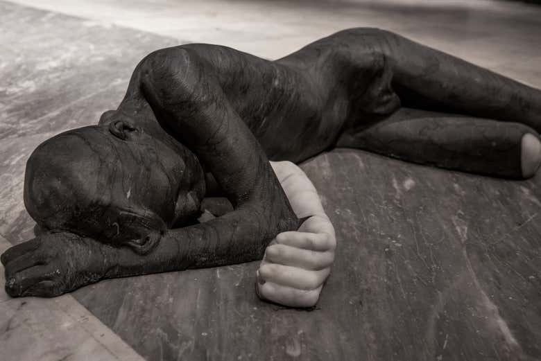 Una de las obras expuestas en el Jago Museum
