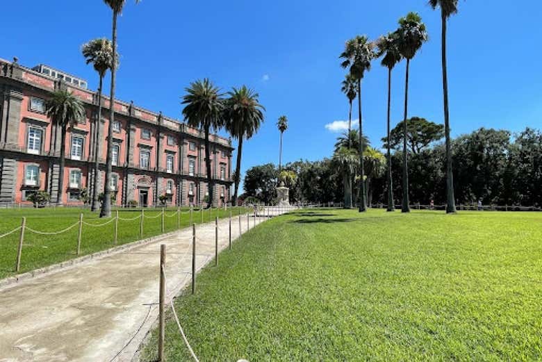 Exteriores del Museo de Capodimonte