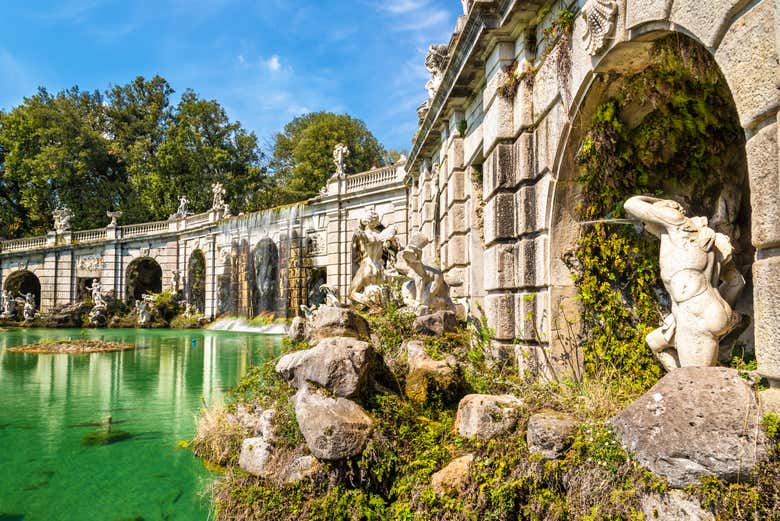 I bellissimi giardini della Reggia di Caserta