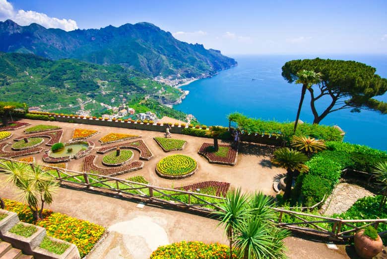 Jardines de Villa Rufolo, en Ravello