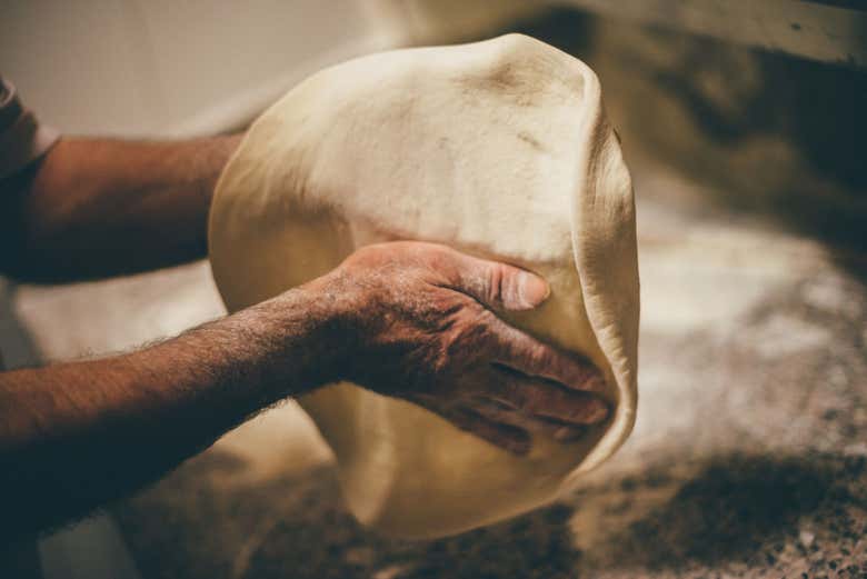 Preparing the dough