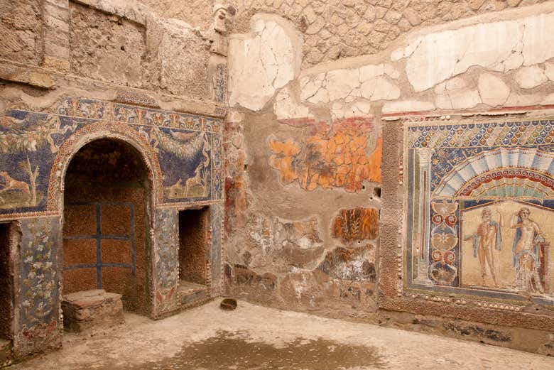 Mosaico na Casa de Netuno e Anfitrite