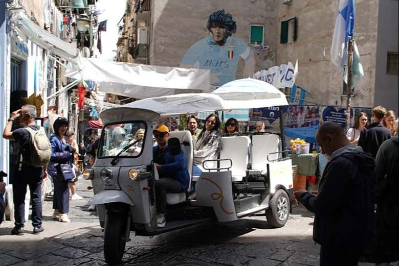 Fresque de Maradona