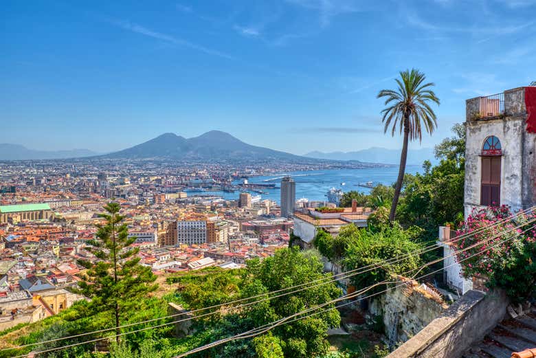 Vue sur Naples depuis Vomero