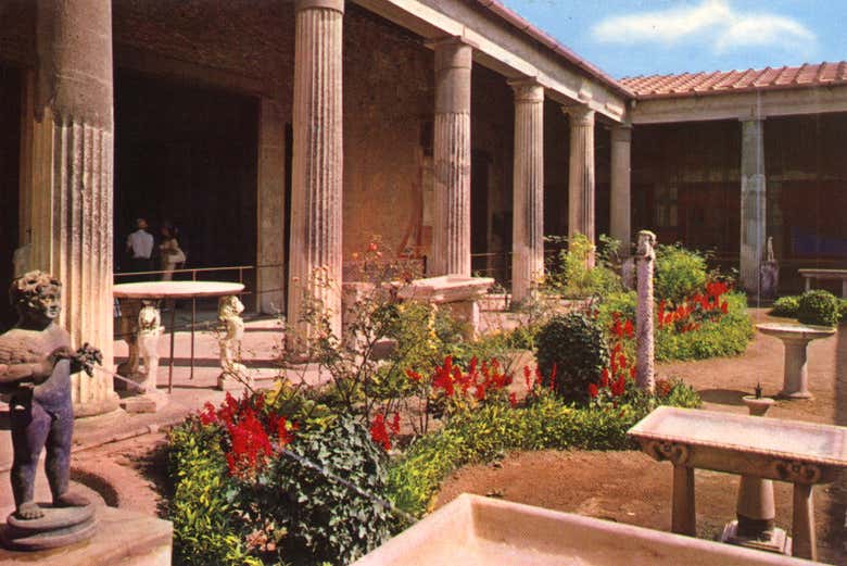 Typical roman villa