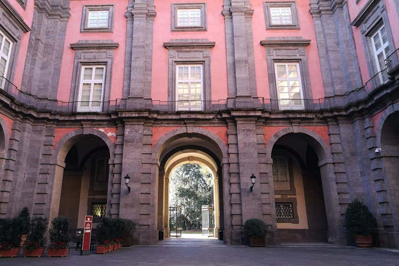 Courtyard of the Museo di Capodimonte