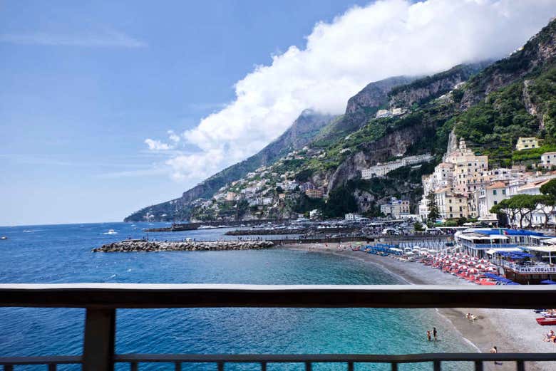 Vistas de Ravello y su costa