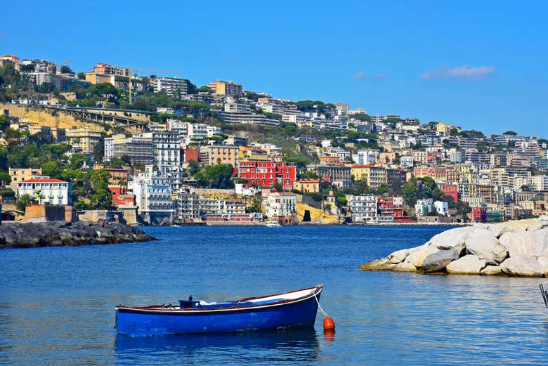 Vue panoramique sur le quartier de Posillipo
