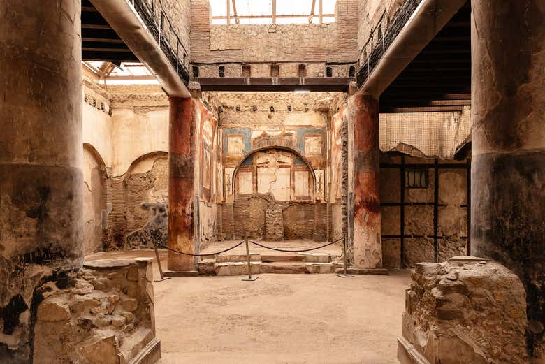 Ruines de la ville d'Herculanum