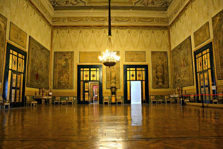 Una delle sale del Palazzo Reale