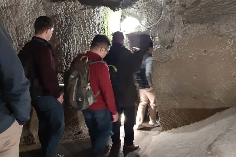 Discover the underground world of Naples!
