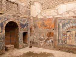 Mosaïques en Herculanum