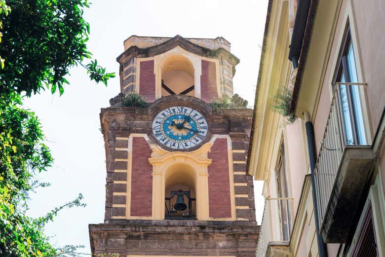 Tour de l'église de Sorrente