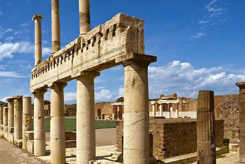 Ruínas de Pompeia