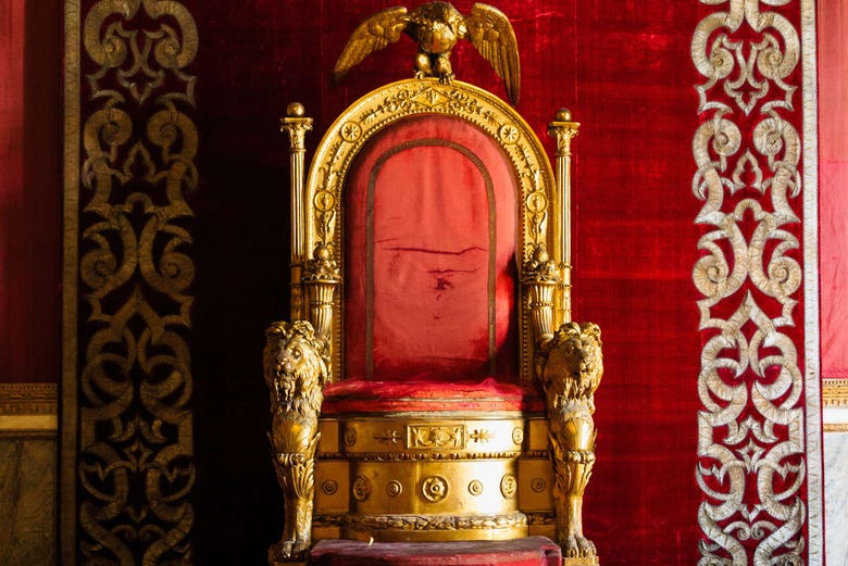 Throne of the Royal Palace of Naples