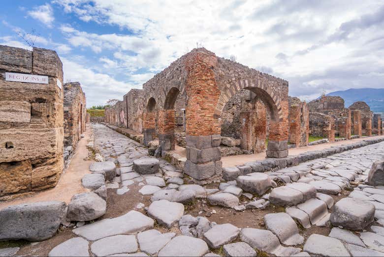 Vestigios de la ciudad antigua