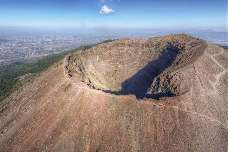 Cono vulcanico del Vesuvio