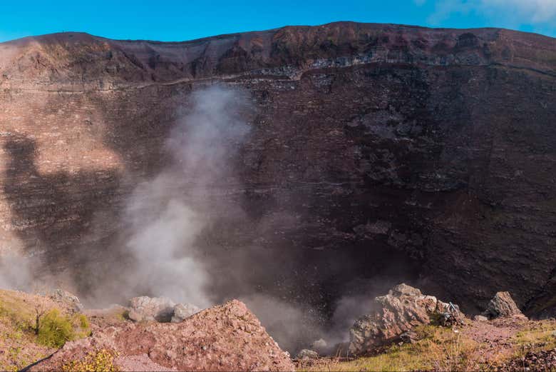 Check out the fumaroles