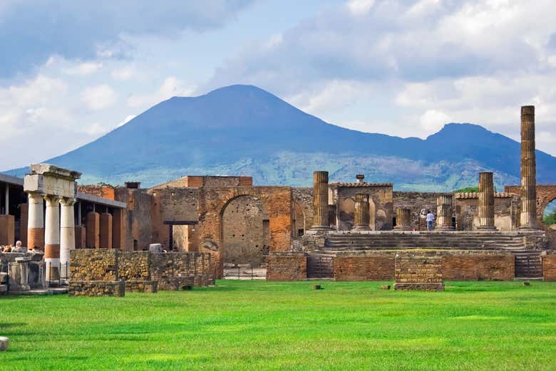 Escavações em Pompeia