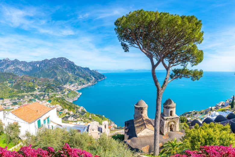 Vista da Villa Rufolo a Ravello