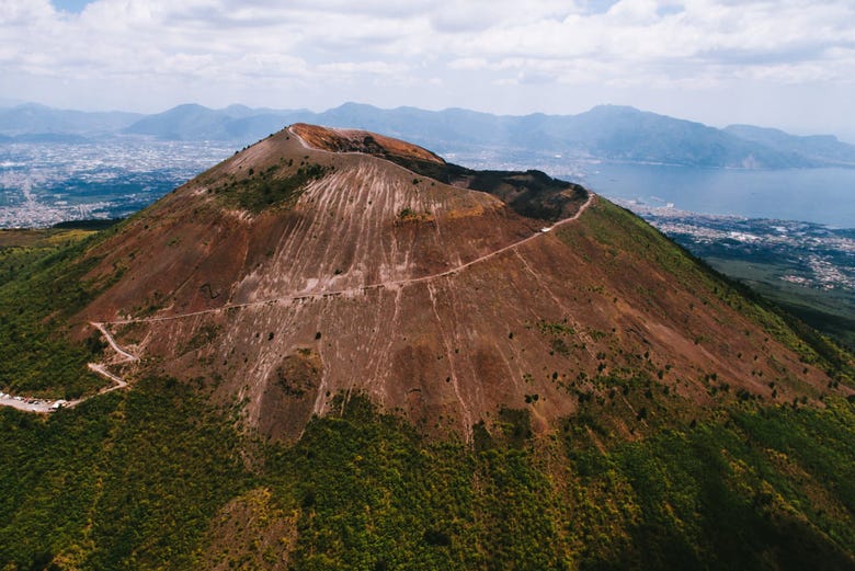 Vistas do Monte Vesúvio