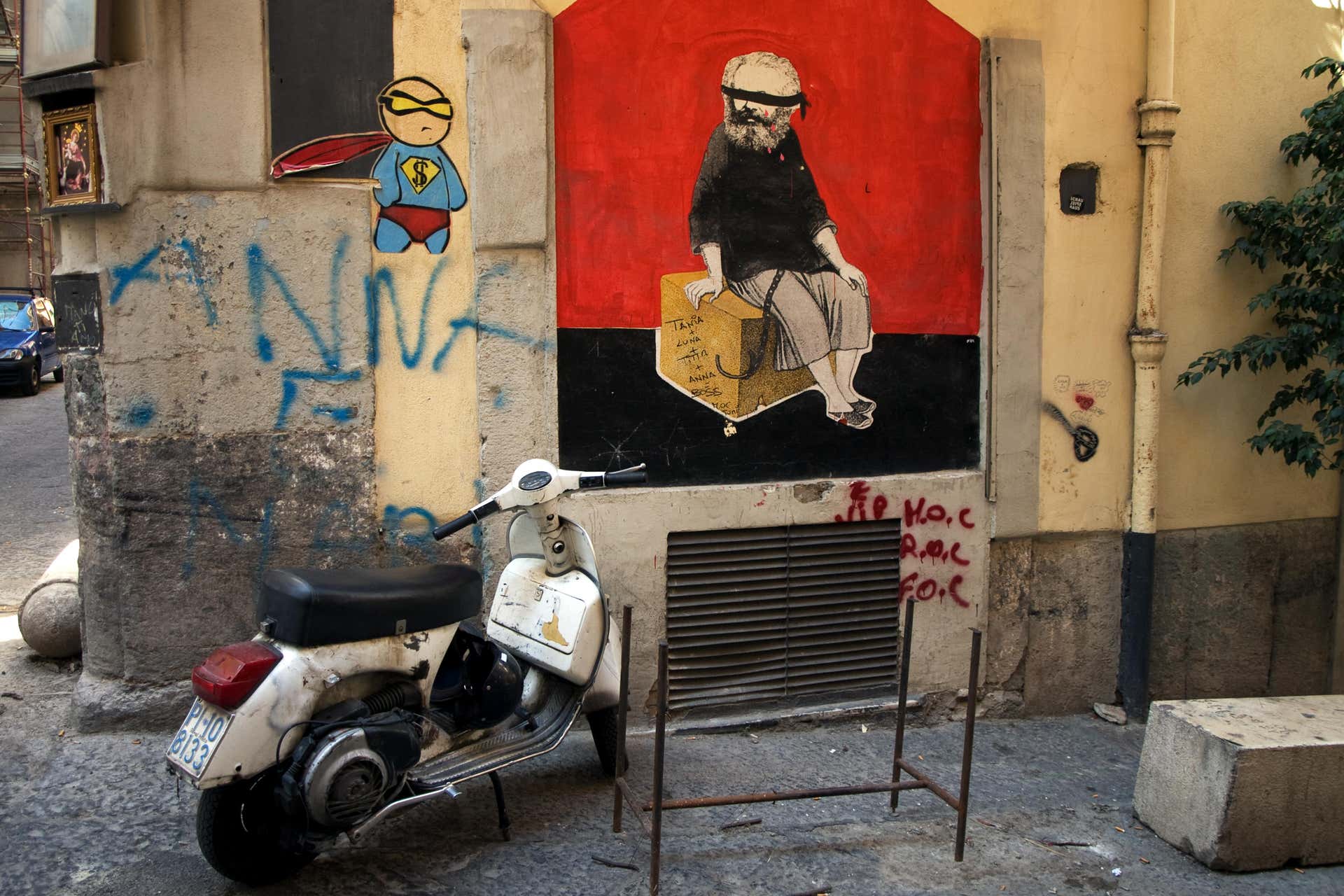 Tour della street art nei quartieri spagnoli