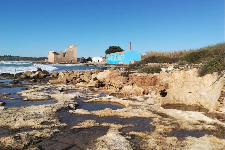 Paseando por la costa de la Reserva Natural de Vendicari