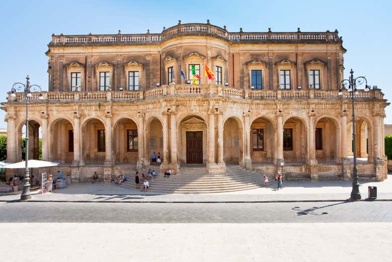 Palazzo Ducezio, il municipio di Noto
