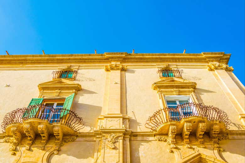 Balconies of Nicolaci Palace
