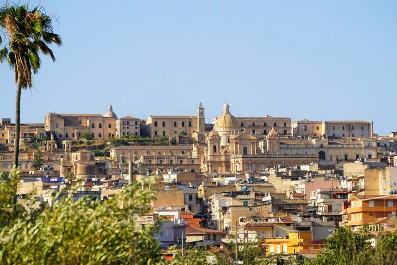 Noto vista dall'alto