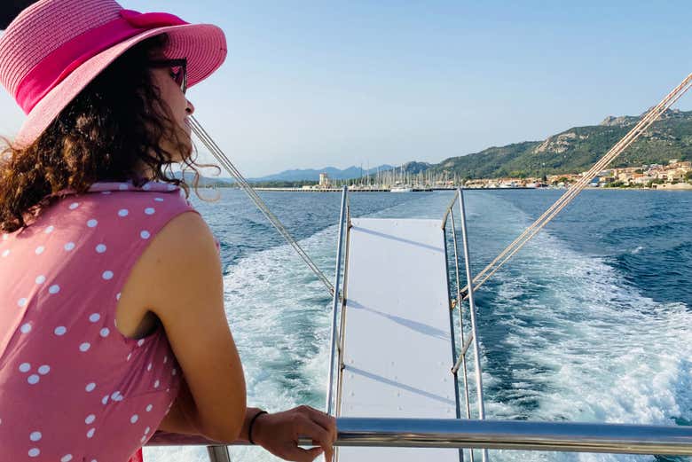 Admirez la vue pendant la traversée