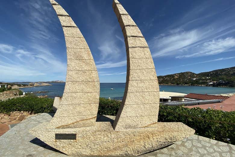 Un monument caractéristique de la Costa Smeralda