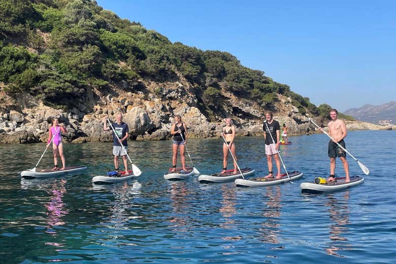 Tout est prêt pour le paddle